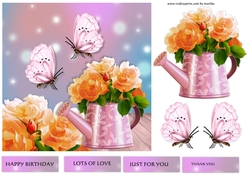 Roses & Butterflies