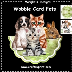 Wobble Card Pets Mini Kit