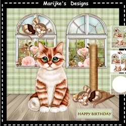 Birthday Kitten Mini Kit