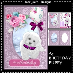 A5 Birthday Puppy Mini Kit