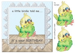 Quick Card Little Birdie