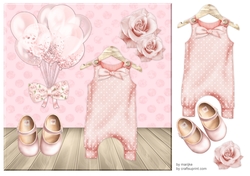 Quick Card New Baby Girl