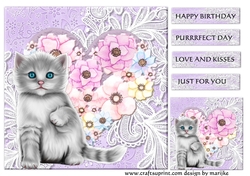Cute Kitten Topper