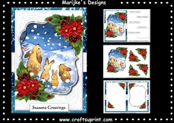 Christmas Bunnies Mini Kit
