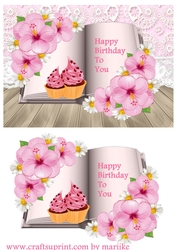 Book Pink Hibiscus