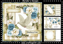 Vintage Sympathy Roses Mini Kit