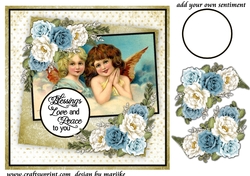 Vintage Angels Topper