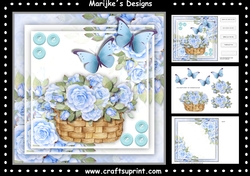 Roses & Butterflies Mini Kit