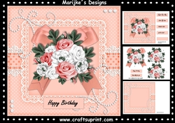 Gorgeous Bow & Roses Mini Kit