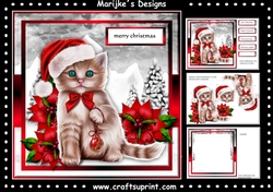 Christmas Kitten Mini kit