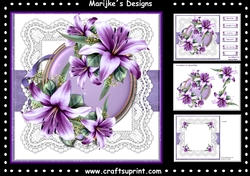 Lovely Lilac Lilies Mini Kit