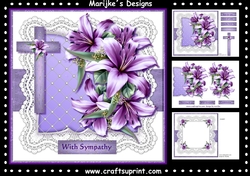 Sympathy Lilies
