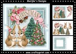 Christmas Bunnies Mini Kit