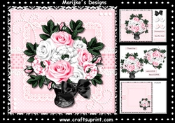 Roses Basket Mini Kit