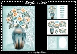 A5 Roses Bouquet Mini Kit