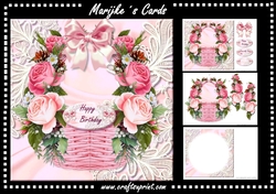 Pink basket Mini Kit