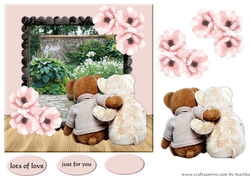 Cute teddies Topper
