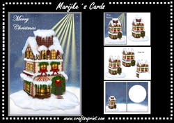 A5 Christmas House Mini Kit
