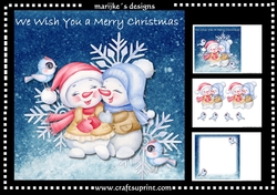 Happy Christmas Couple Mini Kit
