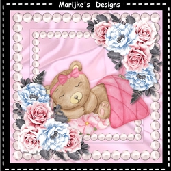 Pearl Frame Cute Birthday Girl Mini Kit