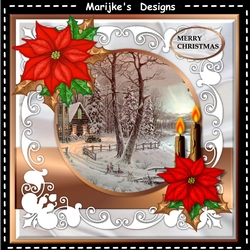 Classic Winter landscape Mini Kit