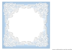 Vintage New baby Boy Card Topper INSERT