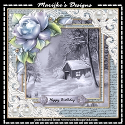 Winter Birthday / Christmas Mini Kit