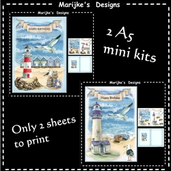 Kit 2 nautic mini kits A5