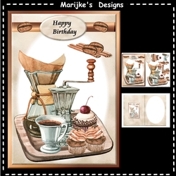 I Love  Coffee A5   Mini Kit