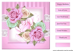 Roses Topper