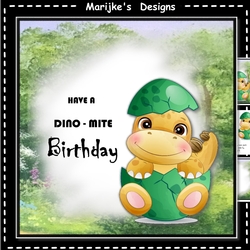 Birthday Boy Dino Mini Kit