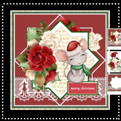 Christmas Roses Mini Kit