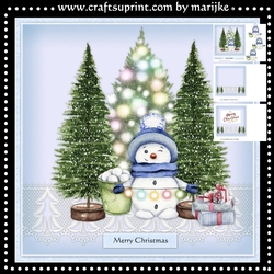 Funny Snowman Mini Kit