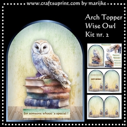 Arch Topper Wise Owl Kit nr. 2
