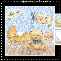 Vintage new baby Boy mini kit