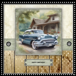 Male card American Car Mini Kit