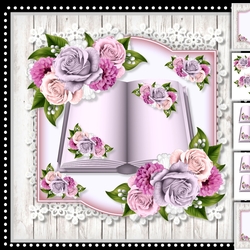 Roses Book Mini Kit