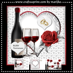 Ruby Anniversary Mini Kit