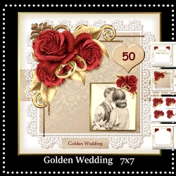  Golden  Wedding Mini Kit