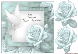 Sympathy Roses 1 With deepest Sympathy