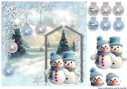 Cute Christmas Quick Card