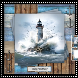 Male Card The Lighthouse Mini Kit