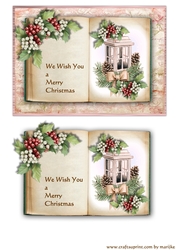 Vintage Christmas Book