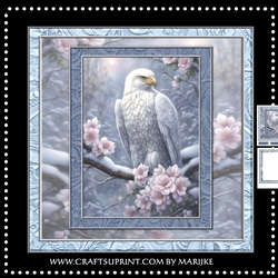 Gorgeous Snow Eagle 7x7 Minii Kit