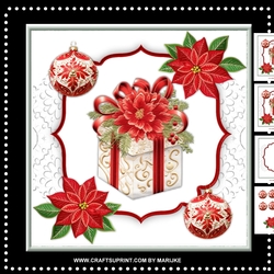 Christmas Embroidery presents mini Kit