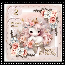 Pretty Unicorn Birthday Girl Mini Kit