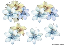 Step By Step Pastel Lilies EASTER