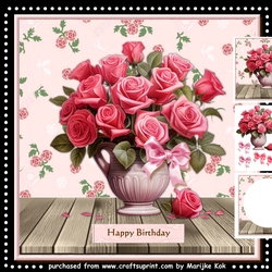 Gorgeous Roses Bouquet Mini Kit