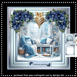 Cozy Christmas Window Mini Kit