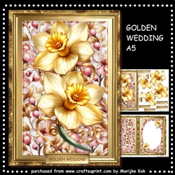 A5 Golden Wedding Mini Kit